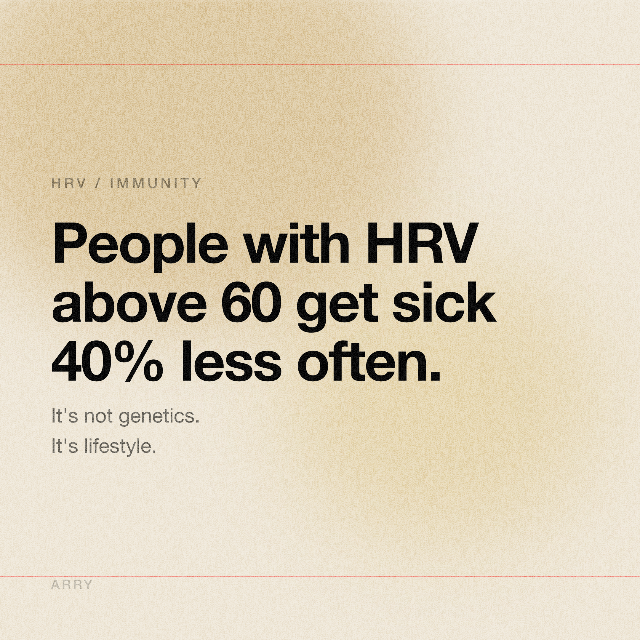HRV and immunity