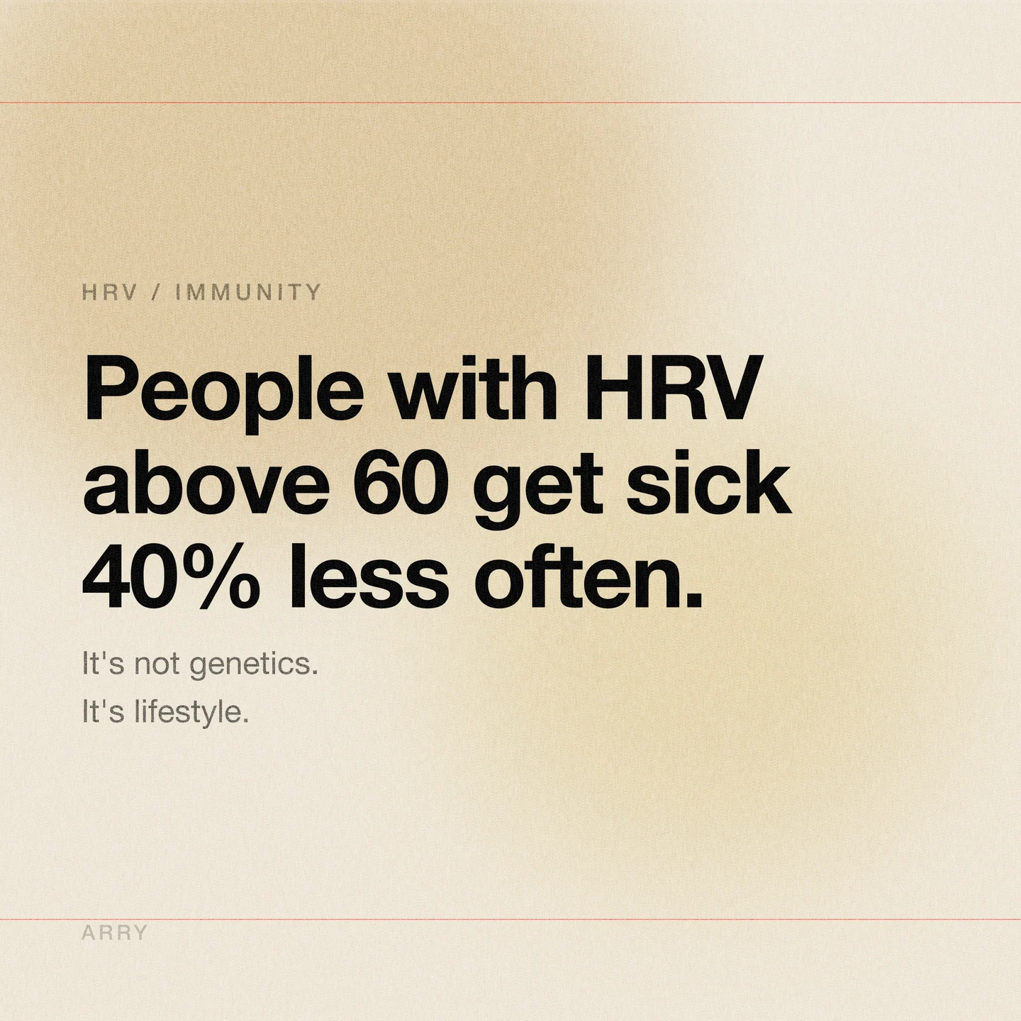 HRV and immunity